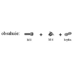 DOPREDAJ! Svorka skla na trubku ø 42,4 mm, sklo 8 - 12 mm, AISI 304 DOPREDAJ! Svorka skla na trubku ø 42,4 mm, sklo 8 - 12 mm, AISI 304